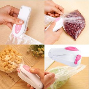 Tas clips draagbare mini-warmteafdichting machine impulsafdichting verpakking plastic zak sealer clip fans