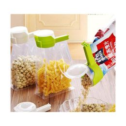 Tas clips giet giet voedsel opberg clip snack afdichting kee verse sealer klem plastic helper voedsel spaarders reist gereedschap yfa3060 d otfip