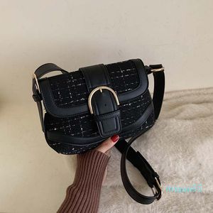 Bolso Bandolera Solapa Hombro Mujer Mujer Carteras Monederos Bolsos Clutch