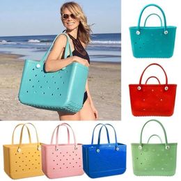 Tas aangepast Bogg Tote Rubber Silicone Fashion Eva Plastic Beach Tags Women Summer XL Maat 0529