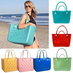 Tas aangepast Bogg Tote Rubber Silicone Fashion Eva Plastic Beach Tags Women Summer XL Maat 0529