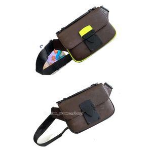 Sac concepteur de sacs pour femmes Lock Sling Neon M45864 Brown épaule crossbody sac 7a MEILLEUR QUALLE QUALLAGE SCHAG MAINS PRISE