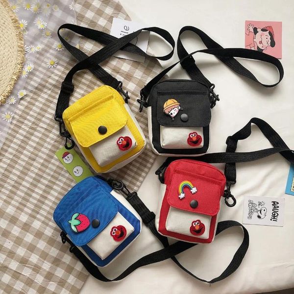 Bolso Mini hombro de hombro múltiple teléfono móvil al aire libre Sports Bouch bacas de lujo de lujo lienzo lindo lienzo