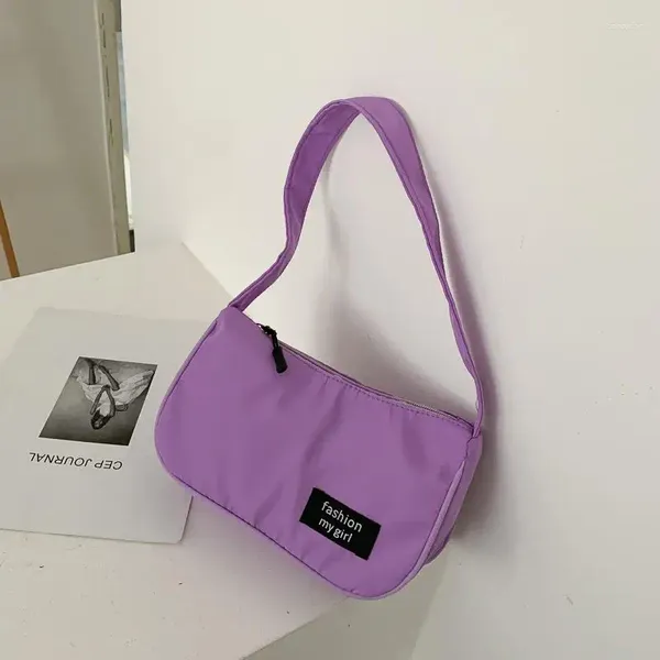 Sac Fashion dames nylon baguette sous les bras à la mode élégante sacs à main