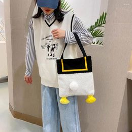 Sac Fashion Femmes Sac à main épaule en peluche