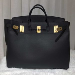 Sac entièrement design fait main homme fourre-tout 50 cm plus de couleurs sac à main de luxe pour hommes Togo cuir cire ligne couture Bages