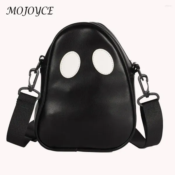 Bolso Fantasma Divertido Hombro Encantador Diversión Diablo Moda Cuero Pequeño Portátil Casual Satchel Cremallera Para Diario Calle