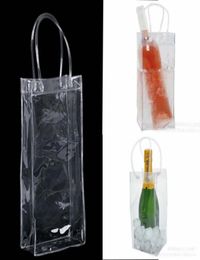 Sac cadeau de bière de bière champagne seau Boire de bouteille de glace à glace refroidisseur refroidisseur Carrier pliable favorise Sacs de festival cadeau3112328