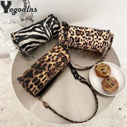 Bag Gusure Fashion Femmes Crossbody Sacs Leopard Printing Designer Handsbag Spols Medames Pu Le cuir quotidien Embrayage d'épaule Embrayage