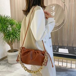 Sac Jin Mantang Sacs à main pour les femmes 2024 Tendance Small Pu Cuir Crossbody Foot's Women's Chain-Hands Sacs