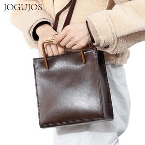 Sac jogujos femmes mode crossbodybody luxe de sac à main en cuir authentique fille acheteur de haute qualité sacs saliers portables simples