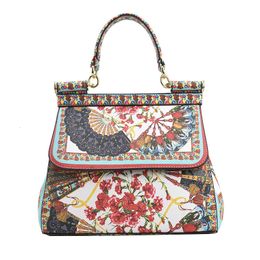 Tas bagage make materialen ins beroemde mode dames s lederen kunst print portemonnee handtassen schouder s cross messenger vrouwelijke stijl 230303