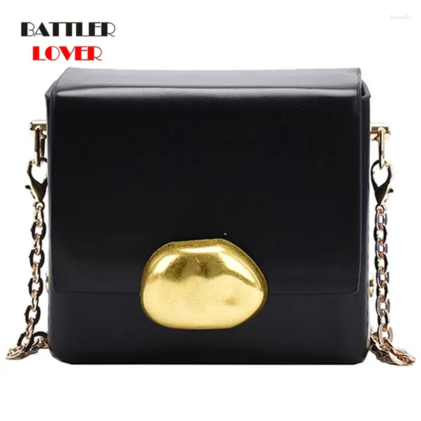 Sac Mini Designer Pu Leather Crossbody Sacs pour femmes 2024 Fashion épaule Lady Luxury Sacs à main et Couleur solide Beautiful