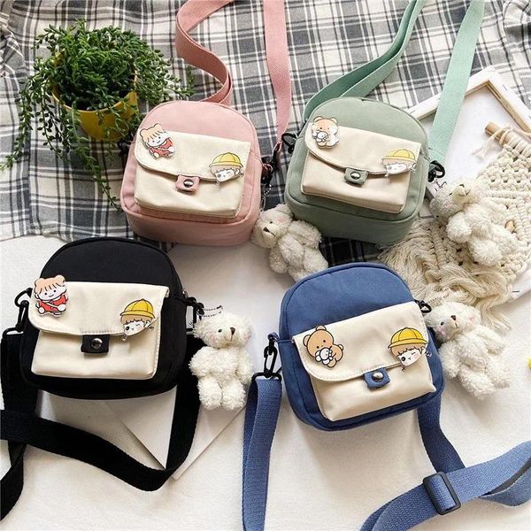 Bolso nylon linda pequeña mujer 2024 teléfono móvil primavera japonés coreano coreano mensajero