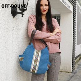 Bolso de bolso para mujeres de bolsas bohemio bolsas de hombro bohemio lienzo de flores para mujeres mujer mensajera dama cruzada