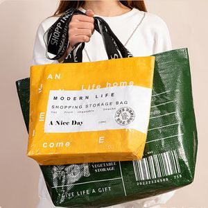 Organisateur de sac sac de courses pliable sacs écologiques réutilisables pour légumes paquet d'épicerie sac de shopping pour femme grands sacs à main sacs fourre-tout pochette de poche
