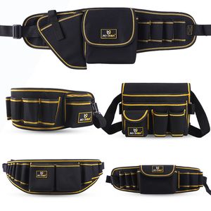 Bag Organizer Tool Bags Portable Hardware Bag Zipper Repair Kits Organizer Power Tools Bag Electricians Organizer Waist Pack 230223