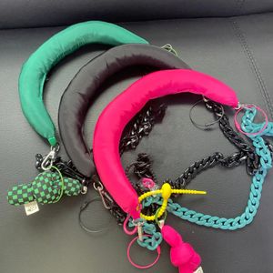 Pièces de sac accessoires 1 pièce tricotée petite ceinture d'extension poignet bouton de traction coloré étui bandoulière pendentif de mode coréenne 231102
