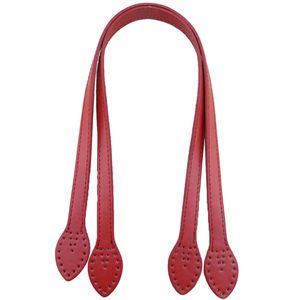 Accesorios de piezas de bolso 2 piezas Cinturón desmontable PU Mango de cuero Lady Hombro DIY Reemplazo Bolso Correa Correa 61 cm 231219