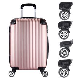 Pièces de sac accessoires 4x valise accessoires de bagages roues pivotantes universelles à 360 degrés roue de chariot 231020