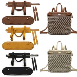 Tas onderdelen accessoires 6 stks/set diy handgemaakte tas set accessoires onderdelen tassen bodem slinger zipper schoudertas riem hangbag rugzak voor vrouwen 230418