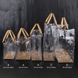 Pièces de sac accessoires mode bandoulière en cuir fait à la main PVC sac accessoires ensemble pour femmes bricolage sac à main épaule clair sac fourre-tout 231020