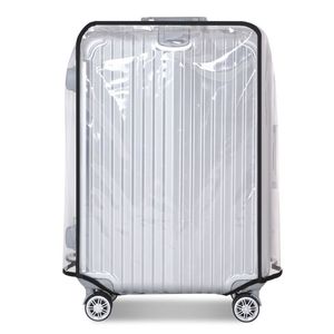 Pièces de sac Accessoires Couverture de protection de bagages entièrement transparente Épaissir la couverture de protection de valise Couverture de valise en PVC Couverture de bagage à roulettes 230726