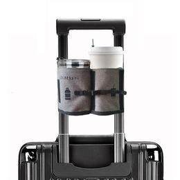 Accessoires voor tasonderdelen Bagage Reisbekerhouder Draagbare drinkbus Tas voor twee koffiemokken Oprolbare kofferhandvatten Reiziger Ac344D