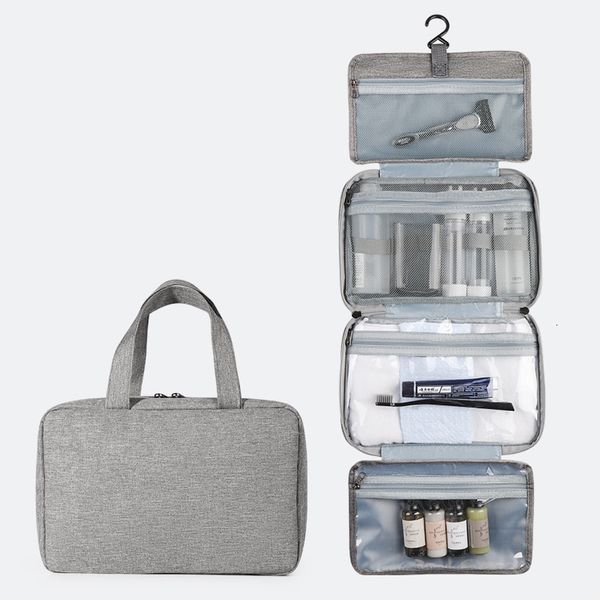 Accesorios de piezas de bolsas Qiaqu colgantes colgantes de tocador de tocador impermeable plegable kit de viaje cosmético para mujeres accesorios de caseTravel colgables 230815