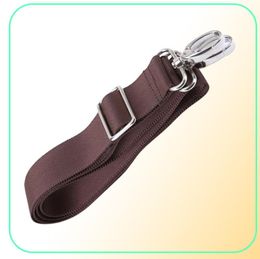 Pièces de sac ACCESSOIRES ACCESSOIRES DE SHAPPLACE STRAP RÉGLABLE POUR LUGGAGE MESSENSger Polyester Brown Brown Belt Fabric 106G3354742