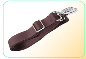 Tasonderdelen accessoires vervangen schouder verstelbare riem voor bagage messenger camera polyester zwart bruine riem stof 106G2176124