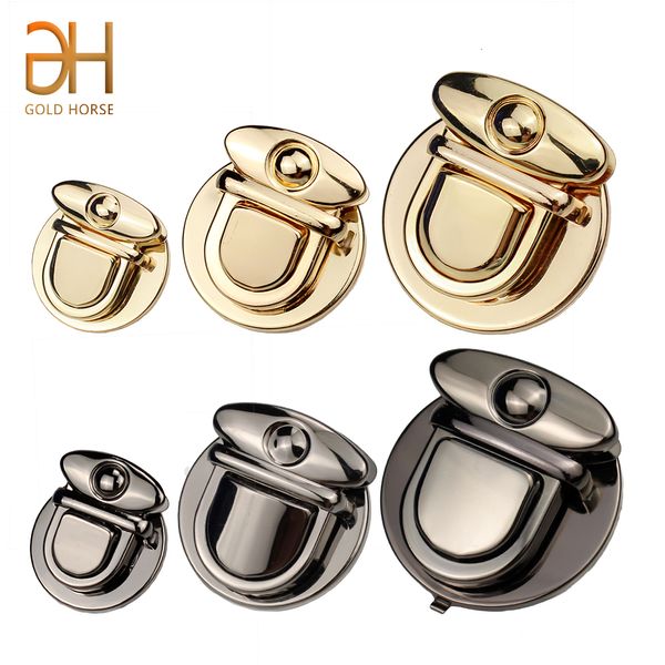 Piezas de bolso Accesorios Mujeres Hebilla Twist Lock Hardware para bolsos Bolso de hombro DIY Craft Turn Locks Cierre 230914