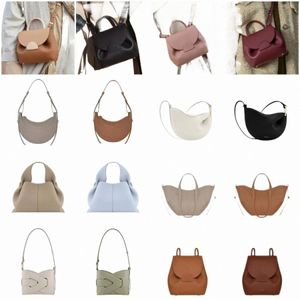 Bolsa de diseñador Fashion Classic Women's Bag de primera calidad Bolsa de polen Luxury Pure Cowhide Half Bag Bag Numero Bagbody Bag Shoulder Bag