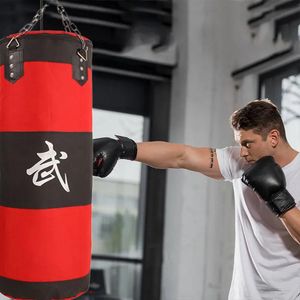 Bag Sand Bag 120CM Sturdy Boxing Bag for Home Gym 100CM Hook Hanging Punching Bag Sandbag Crossfit 80CM EmptyHeavy Kick Muay Thai San