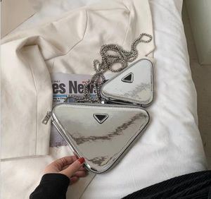 vrouwen mini driehoek mode luxe dame portemonnees driehoek crossbody tassen pu verandering tas ontwerpers schouder handtas Q021