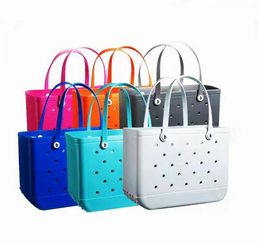 Bolso de silicona playa Totes de bolsas personalizadas bolsas de barras de playa para mujeres picnic bolsas bolsas de bolsas impermeables bolsas para el hombro de compras