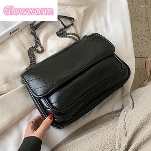 Sac petit pu en cuir Pu Femmes 2024 Hiver d'épaule Tendoir Hands Femelle Travel Lady Fashion