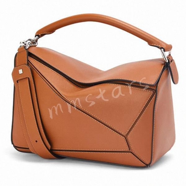 Sac en cuir souple femmes unique portable lignes géométriques diagonales Hobo fourre-tout luxe bandoulière embrayage fermeture éclair sac Shoudler Walle O36R #