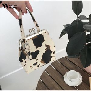 Sac femmes motifs de vache décontractés sacs femme fashion sacs à main épaule messager cross-body dames marque designer bacs bourses féminines