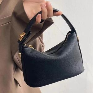 Sac à bandoulière polyvalent en cuir végétalien pour femmes, petite épaule de couleur unie, Mini porte-monnaie avec fermeture à glissière, tout assorti