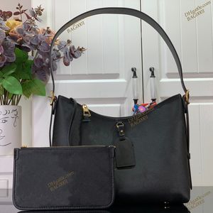 Bagatelle Sacs Fofs Mode M46288 Handbag en cuir Zipper Tag Messenger Soft Lolita Style avec boîte B409