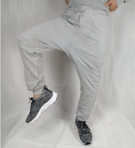 Baggy Hip Hop pantalons de survêtement Harem pantalons décontractés hommes garçons fille Joggers noir gris lâche poche pantalon coton Sportswear piste vêtements XXL