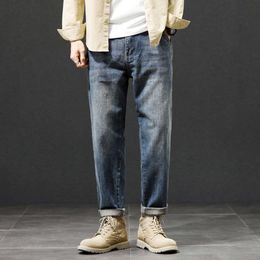 Baggy Mew large coupe ample sarouel décontracté mode poches plaquées surdimensionné hommes pantalons nouveau jean Kpop