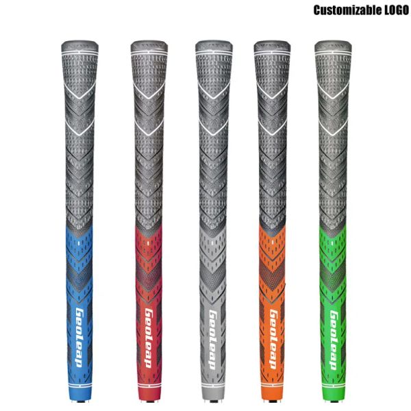 Sacs 10 PCS / Set Golf Grips 4+ Rubber Cottonyarn 60r Standard / Midsize Irons / Woods Universal Golf Club Grip
