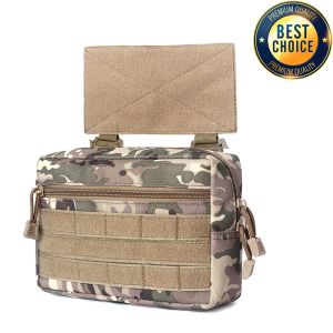 Sacs 1000D Sac accessoire multifonctionnel extérieur Sac de ventre EDC Fan Militar