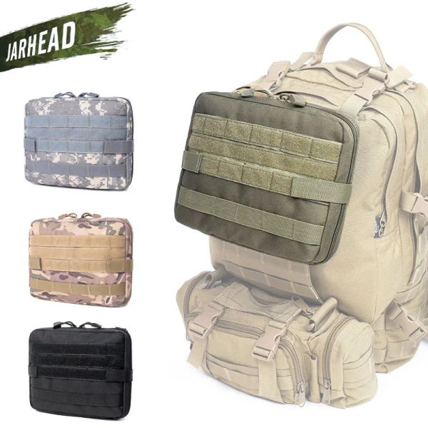 Sacs 1000d Tactical MOLLE SCHECH NYLON NOIR TACTICAL SCHECH GRAND MAGAZINE ORGANISATEUR Utilitaire Télé Médicale de ceinture Medic Sac EDC MOLLE SCHECHES