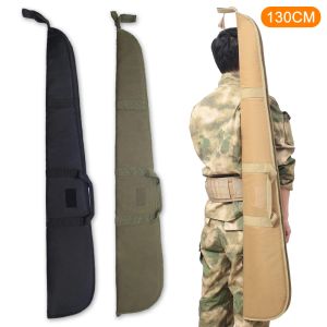 Sacs 130 cm Tactical Gun Sac Sac Rifle transport Case Outdoor Military Rifle Sac Airsoft Hunting Sac Shoting Rifle Sprle Strap à dos