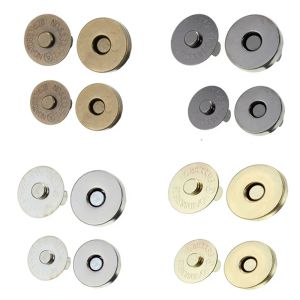 Sacs 14 mm / 18 mm Strong magnétique Snap Snap Stacteners Boutons fermons pour sac à main portefeuille sacs Pièces accessoires