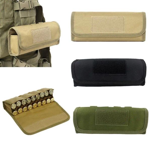 Sacs 18 Round Tactical MOLLE FUSGUN SOBLAGE SAG MAMO HUNTING MAGAZINE MAGAZINE PLANCHE 12/20 PAUTURE CARTRIDGES DE TAILLE DU BALLE