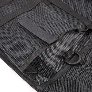 Tassen 1 pk kajak opslagzakje nylon mesh kajak opbergzak kano stoel kajak accessoires opslaggereedschap water sport kajak accessoties